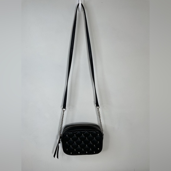 Rebecca Minkoff Black Quilted Crossbody Bag - Picture 5 of 10